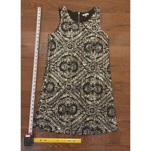 Sequin Women's Dress Size M 20's Themed Great Gaspy Gold & Black NYE Party